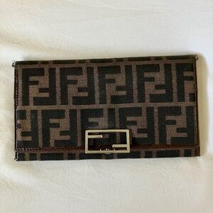 Authentic Vintage Fendi Long Wallet